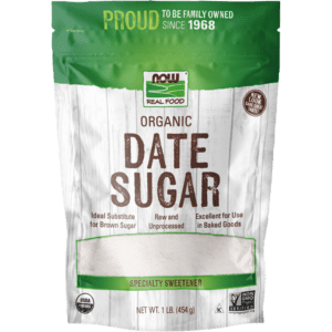 now foods organic date sugar 1lb