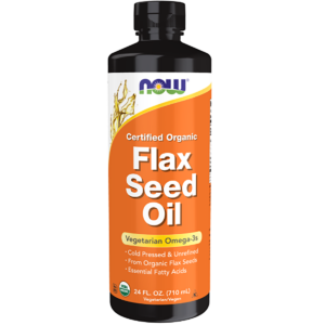 now foods organic flax seed oil liquid 24 fl oz