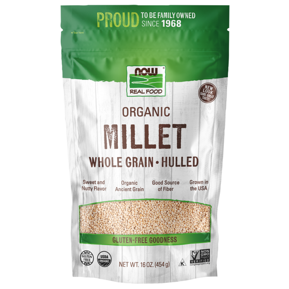 now foods organic millet