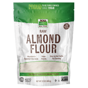now foods raw almond flour 22 oz