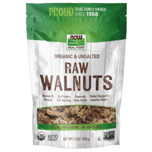 now foods raw walnuts 12oz