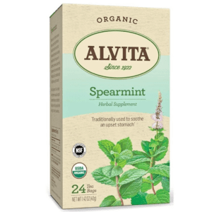 organic alvita spearmint tea 24 bags