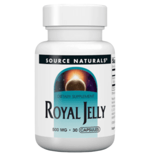 royal jelly 500mg 30 capsules source naturals
