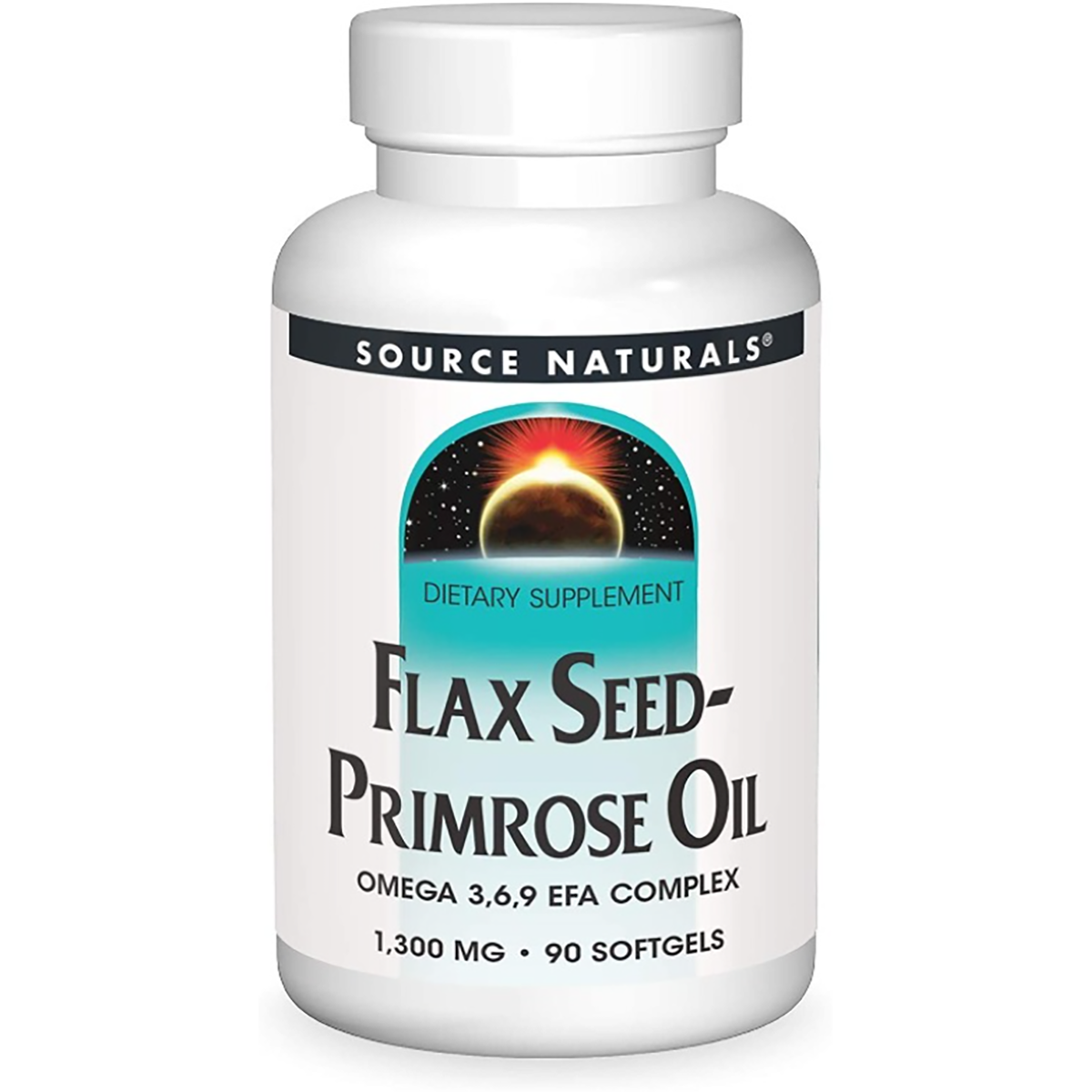 source naturals flaxseed primrose oil 1300 mg 90 softgels