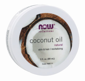 Coconut Oil - 3 fl. oz., NOW Foods