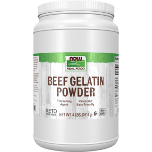 now foods beef gelatin powder 4 lbs