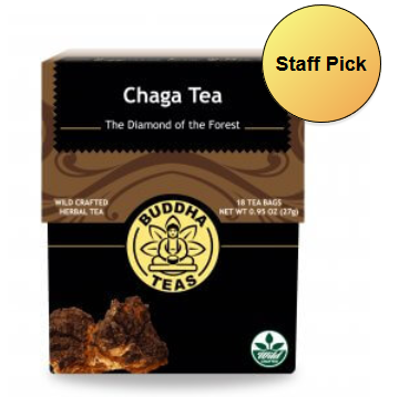 organic chaga mushroom tea