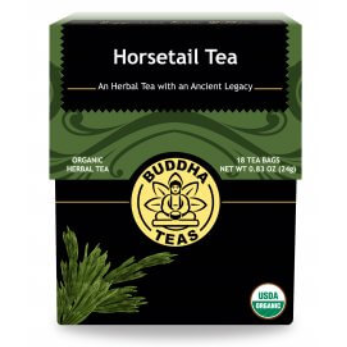organic horsetail tea