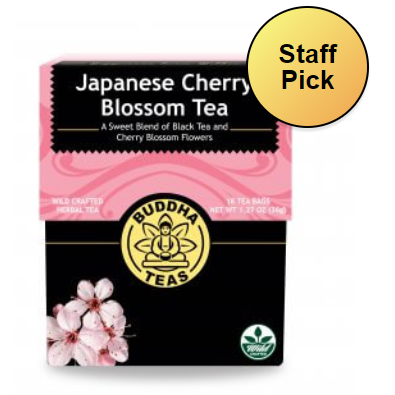 organic japanese cherry blossom tea