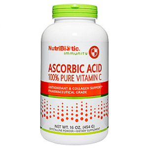 NutriBiotic Ascorbic Acid 16 oz.
