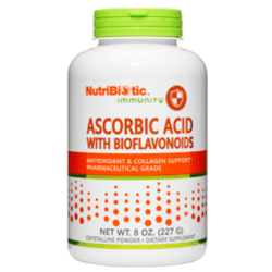 NutriBiotic Ascorbic Acid Powder with Bioflavonoids 8 oz., Vegan