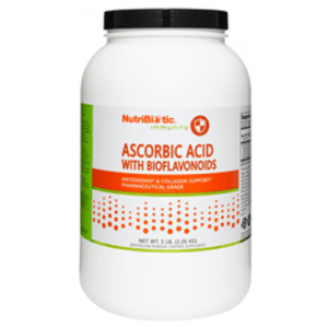 NutriBiotic Ascorbic Acid Powder with Bioflavonoids 5 lb., Vegan
