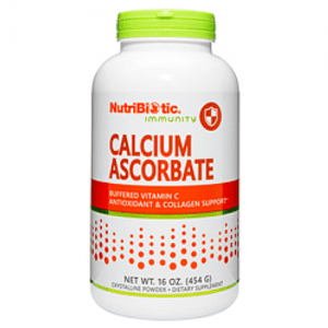 NutriBiotic Calcium Ascorbate Powder - 16 oz, Vegan