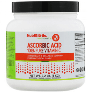 NutriBiotic Calcium Ascorbate Powder - 2.2 lb, Vegan
