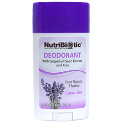 NutriBiotic Deodorant, Lavender - 2.6 oz