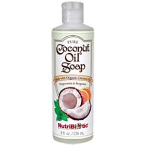 Pure Coconut Oil Soap Peppermint & Bergamot 8 oz.