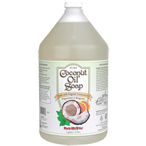 Pure Coconut Oil Soap Peppermint & Bergamot 1 gallon