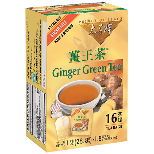 prince of peace ginger green tea