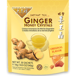 ginger honey crystals