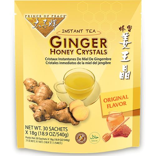 ginger honey crystals