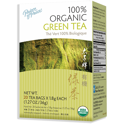 Prince of Peace Organic Green Tea 20 ct