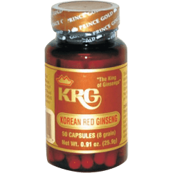Korean red ginseng capsules