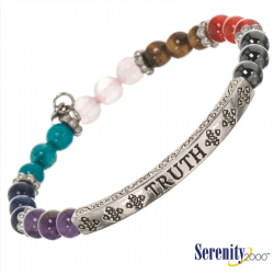 Serenity2000 Chakras Health Bracelet - Truth