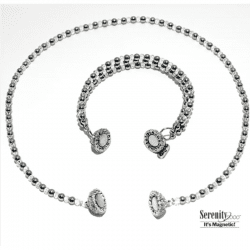Serenity2000 "Cloe" - Necklace & Bracelet Set