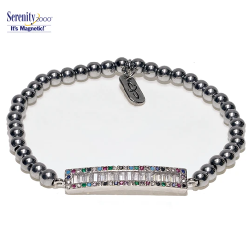 Serenity2000 - "Multi Crystal" Zircon Magnetic Bracelet