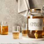 kombucha drinks, capsules, kits and powders