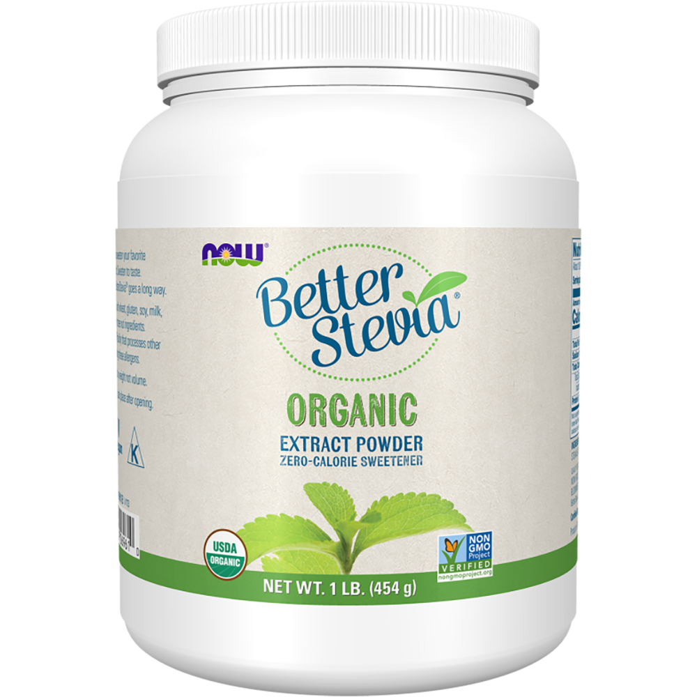 now foods organic better stevia extract powder