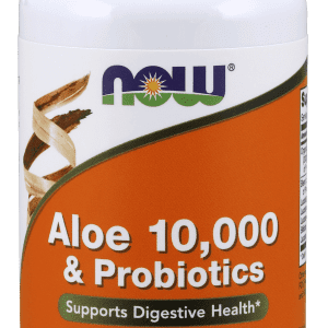 aloe 10,000 & probiotics 60 vegetable capsules