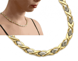 Stainless Steel Magnetic Necklace Aphrodite 18", Serenity2000