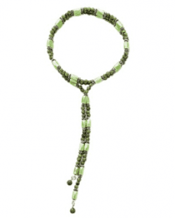 Magnetic Laurel Forest Green Necklace, Serenity2000