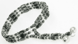 Magnetic Laurel, White Pearl Necklace, Serenity2000