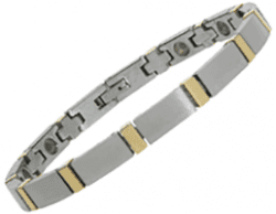 Tungsten Carbide Magnetic Bracelet - Columba, Serenity2000