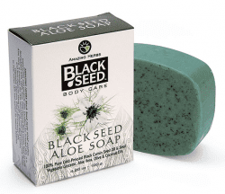 Black Seed Aloe Soap, 4.25 oz, Amazing Herbs