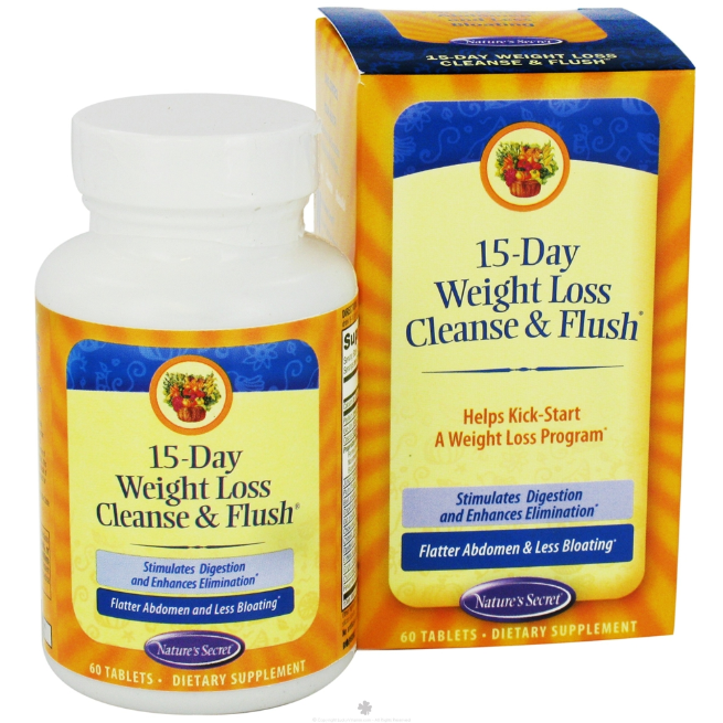 Nature's Secret 15 Day Weight Loss Cleanse & Flush