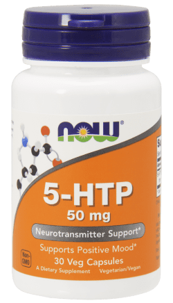 NOW Foods 5-HTP 50 mg Veg Capsules