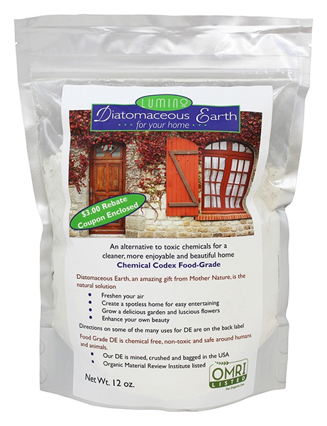 Lumino Food Grade Diatomaceous Earth for your Home