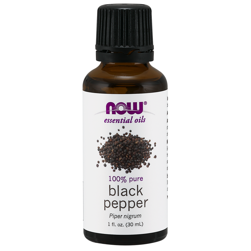 NOW Foods Black Pepper Oil 1 oz