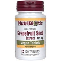 Nutribiotic Grapefruit Seed Extract 125mg 100 tablets