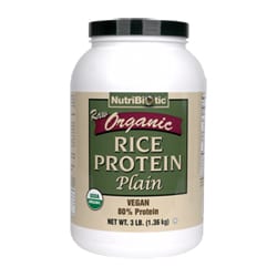Organic Rice Protein Plain 3 lb