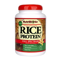 Rice Protein Full Spectrum Vanilla 1 lb 4 oz
