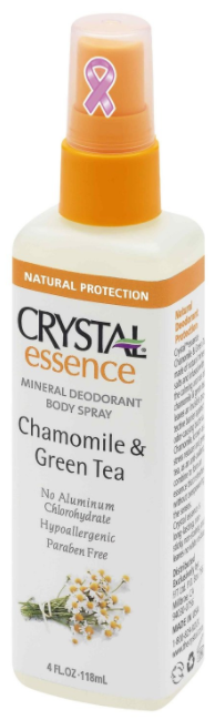 crystal essence chamomile green tea spray
