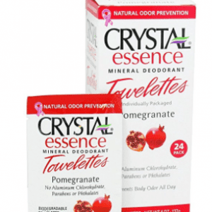 crystal essence pomegranate towelettes