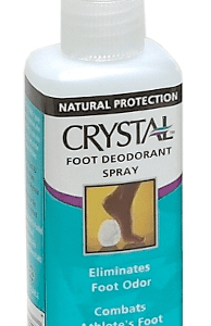 crystal foot deodorant spray