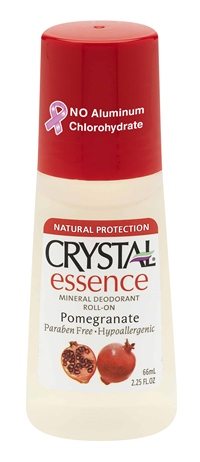 crystal pomegranate roll on deodorant