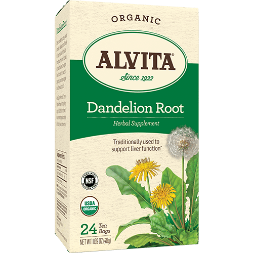 Roasted Dandelion Root Tea Bags, Caffeine Free, 30 Tea Bags, 2 oz (57 g)