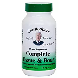 dr christophers complete tissue bone 100 capsules